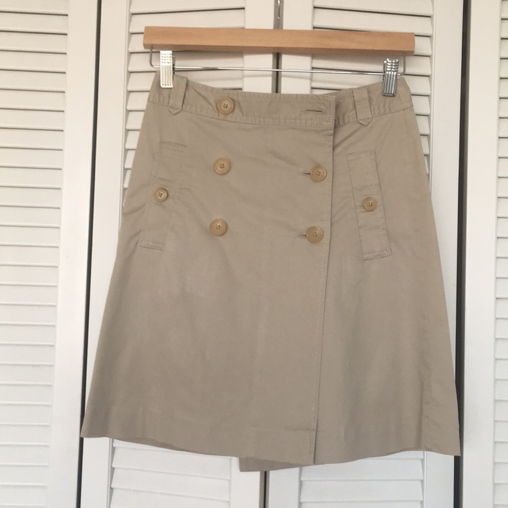Banana Republic Tan Skirt